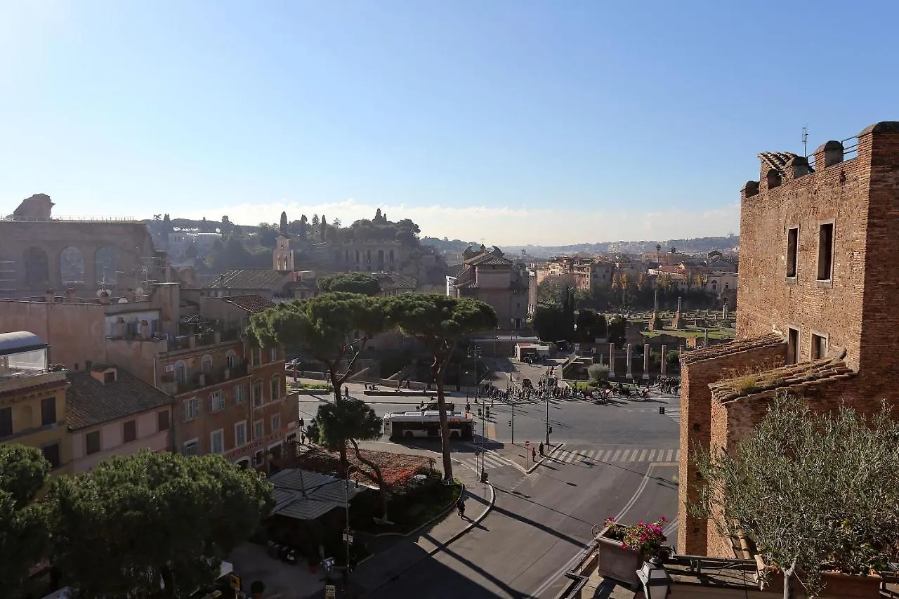 Roma Maxima: Amazing View Of The Roman Forum Apartment Rome